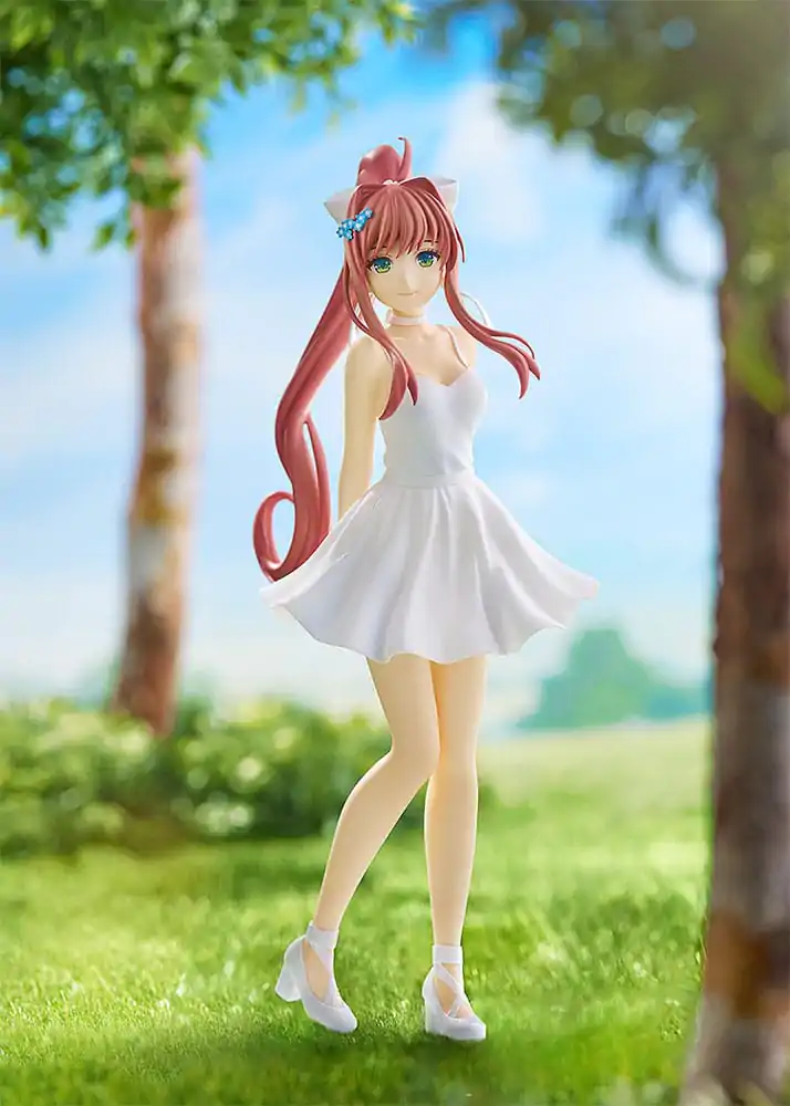 Doki Doki Literature Club! Pop Up Parade PVC Statue Monika: White Dress Ver. 18 cm termékfotó