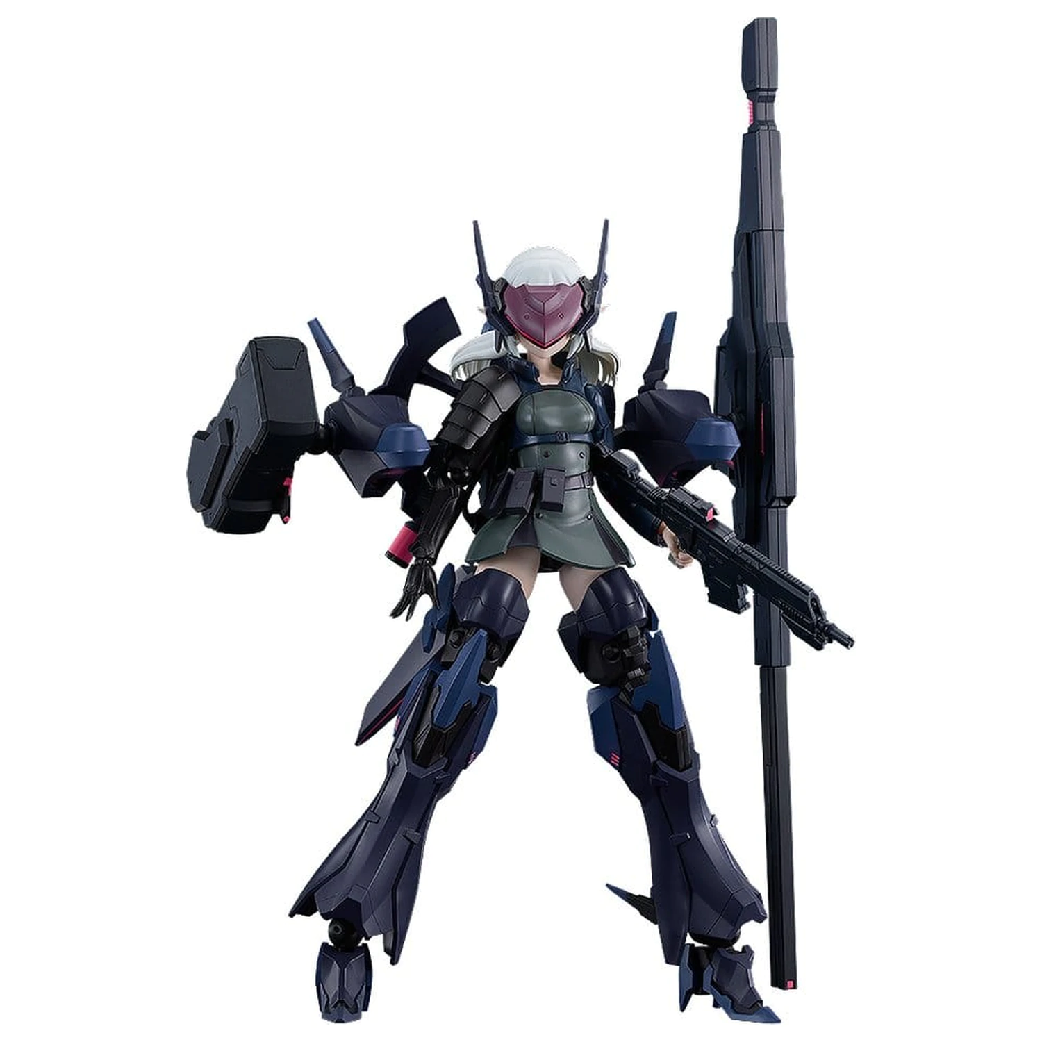 Dolls Nest Plamatea Plastic Model Kit Armored Soldier of Unknown Affiliation 17 cm product photo