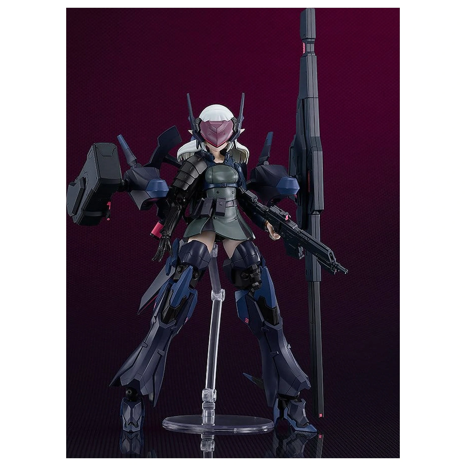Dolls Nest Plamatea Plastic Model Kit Armored Soldier of Unknown Affiliation 17 cm product photo