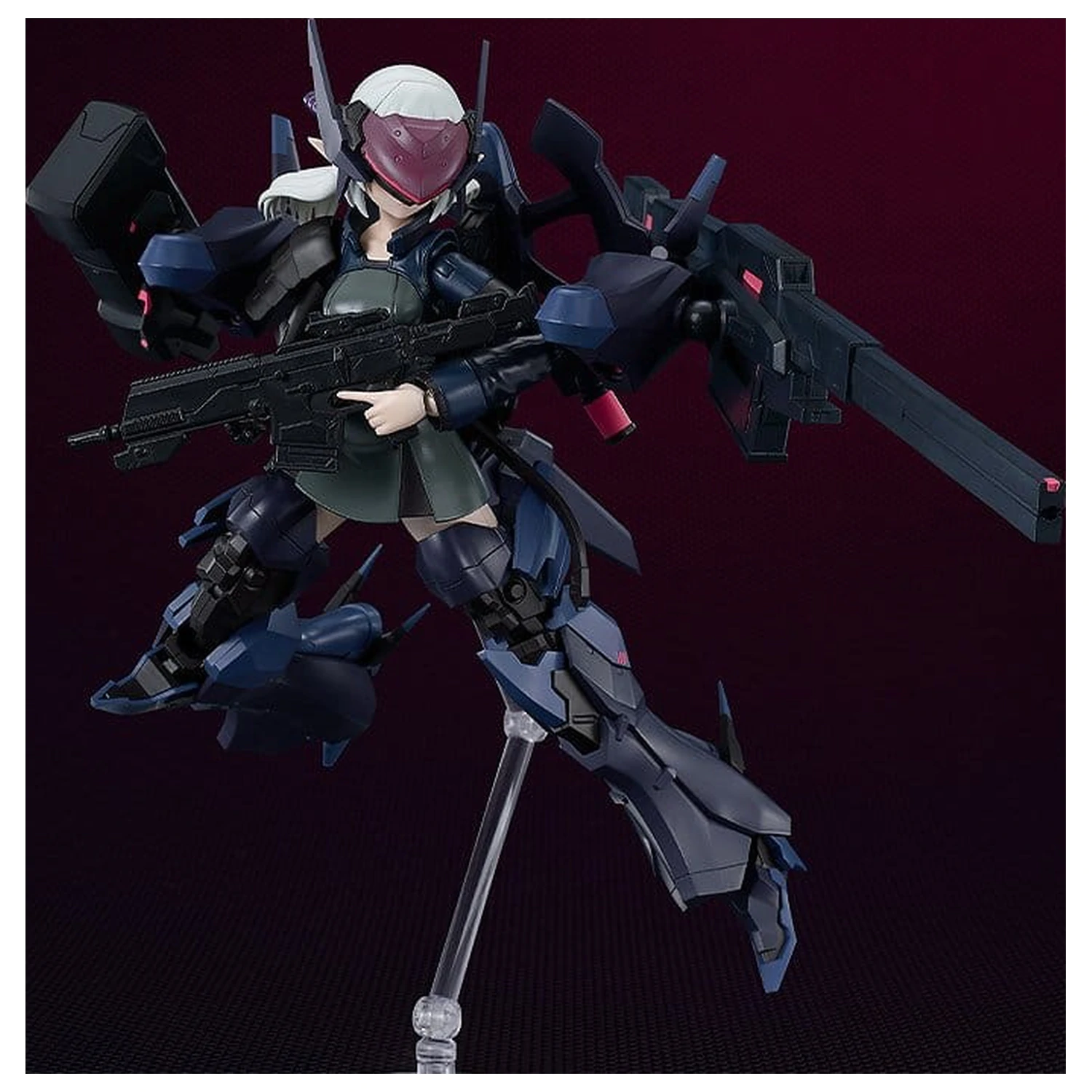 Dolls Nest Plamatea Plastic Model Kit Armored Soldier of Unknown Affiliation 17 cm product photo