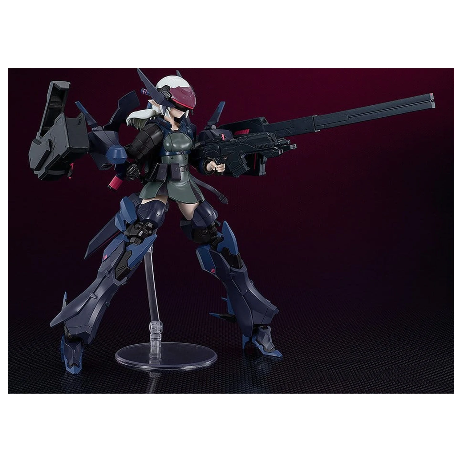 Dolls Nest Plamatea Plastic Model Kit Armored Soldier of Unknown Affiliation 17 cm product photo