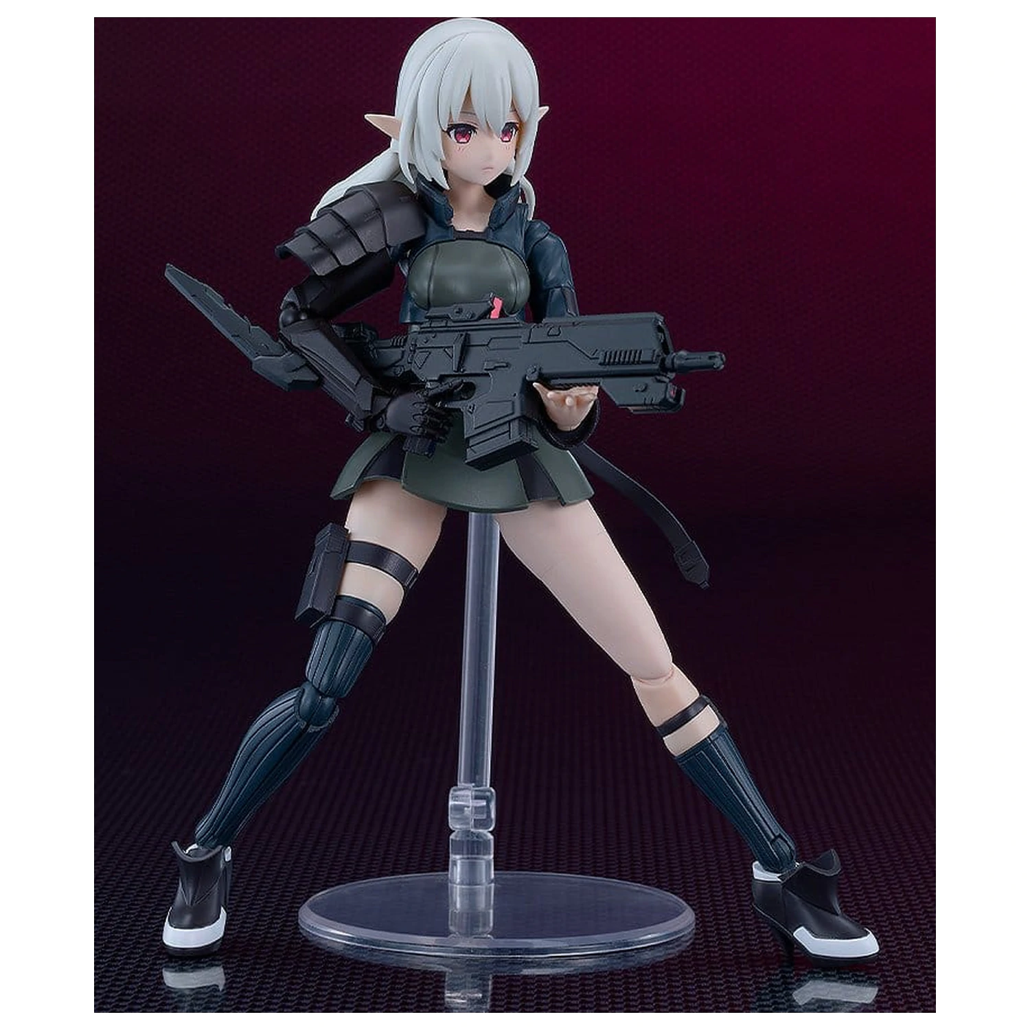 Dolls Nest Plamatea Plastic Model Kit Armored Soldier of Unknown Affiliation 17 cm product photo