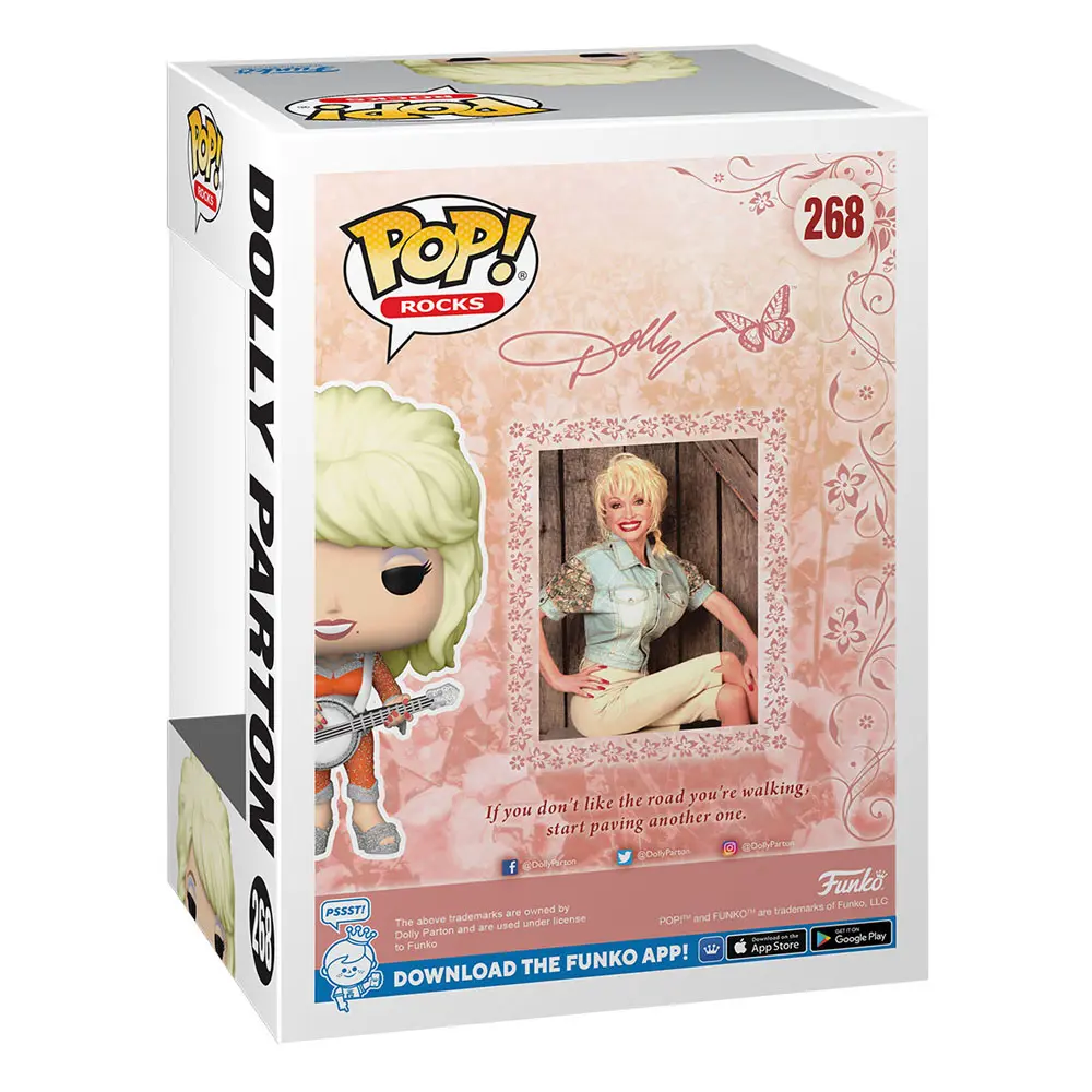 Dolly Parton POP! Rocks Vinyl Figure 9 cm termékfotó