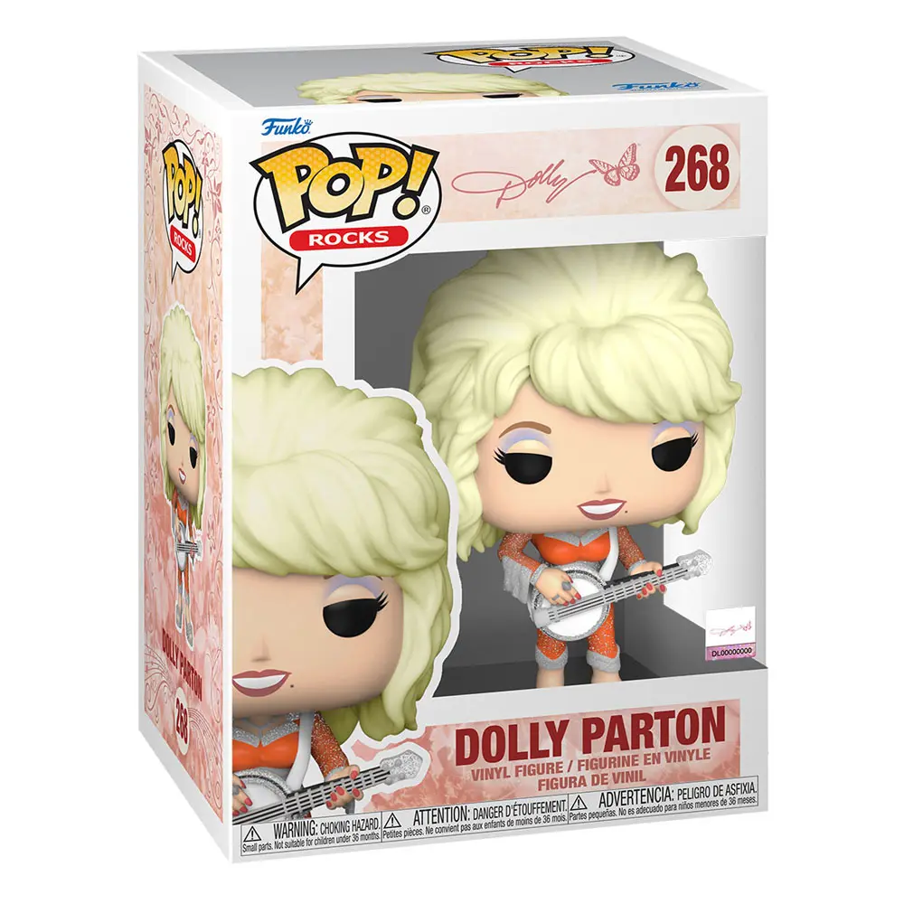 Dolly Parton POP! Rocks Vinyl Figure 9 cm termékfotó