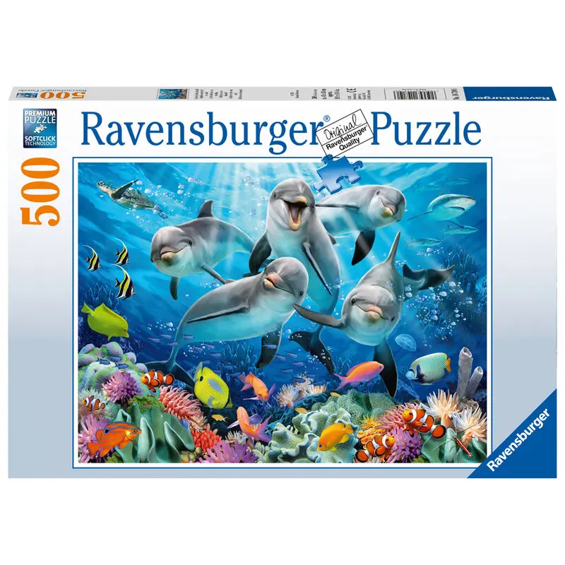 Dolphins puzzle 500pcs product photo