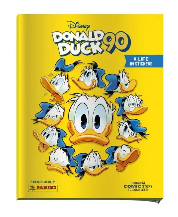 Donald Duck 90 Sticker & Trading Card Collection Album *German Version* product photo