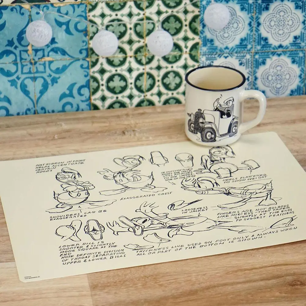 Donald Duck Lenticular Placemat 2-Pack Vintage product photo