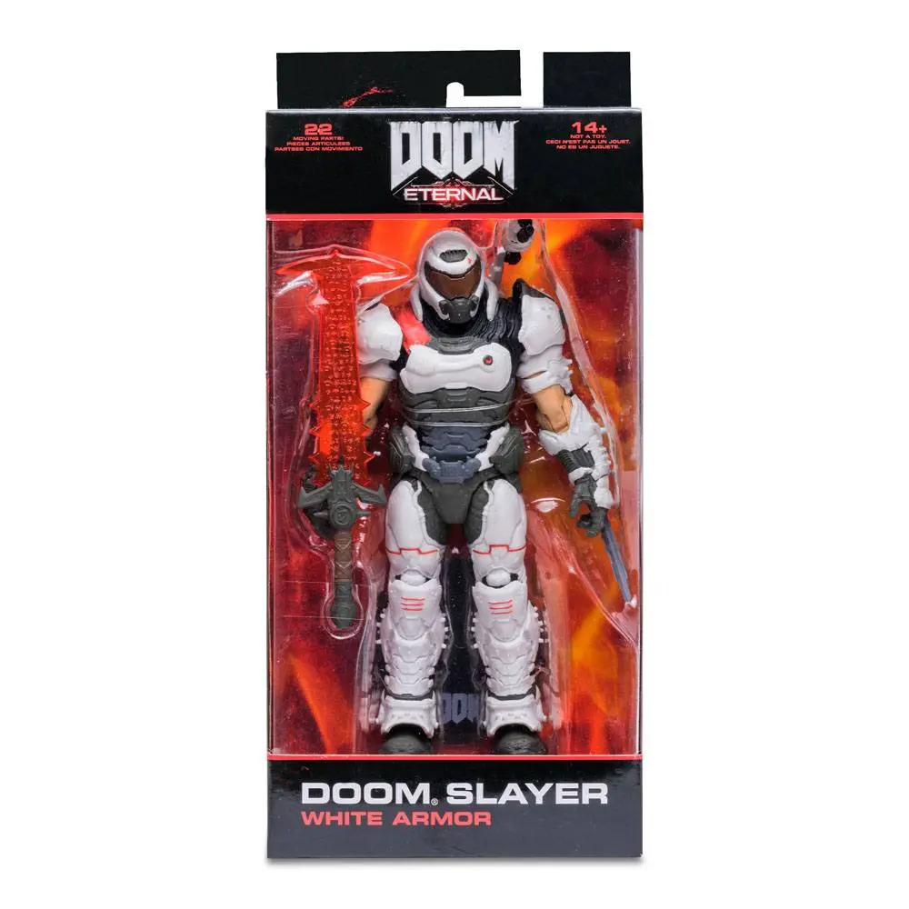 Doom Eternal Action Figure Doom Slayer (White Armor) 18 cm product photo
