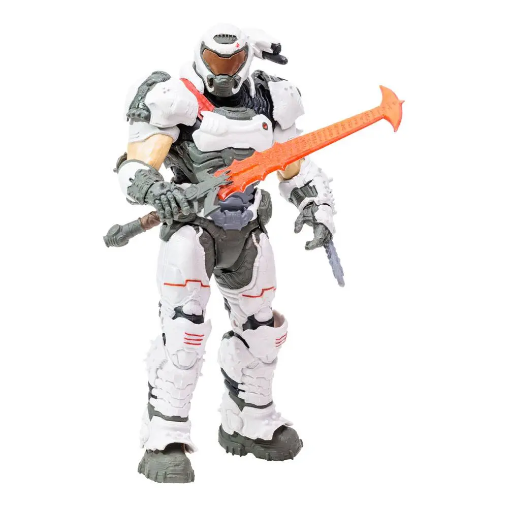 Doom Eternal Action Figure Doom Slayer (White Armor) 18 cm product photo