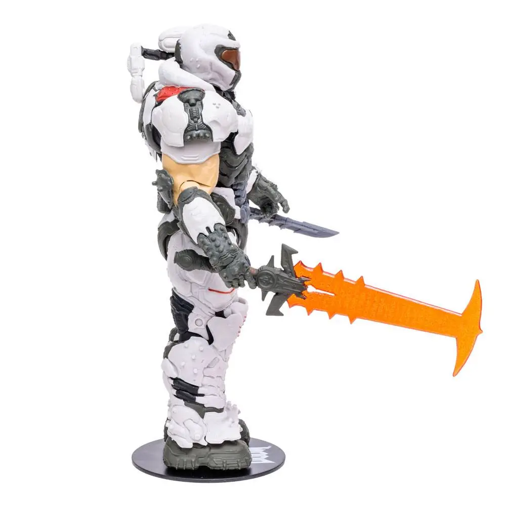 Doom Eternal Action Figure Doom Slayer (White Armor) 18 cm product photo