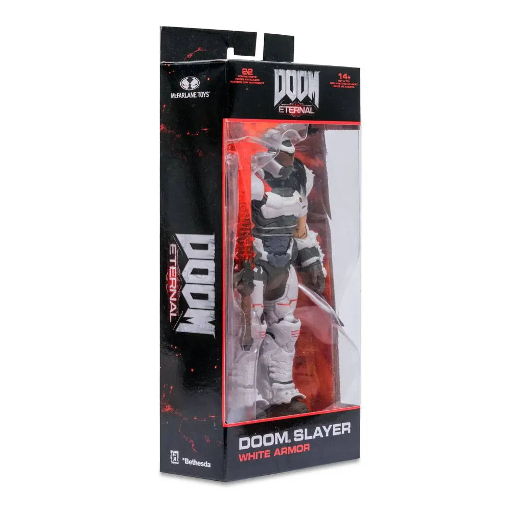Doom Eternal Action Figure Doom Slayer (White Armor) 18 cm product photo