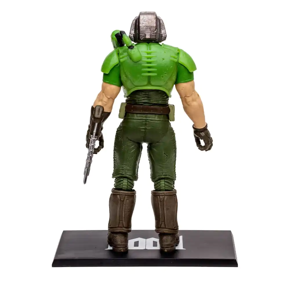 Doom Eternal Action Figure Doom Slayer Classic (Glow In The Dark Edition) Gold Label 18 cm product photo