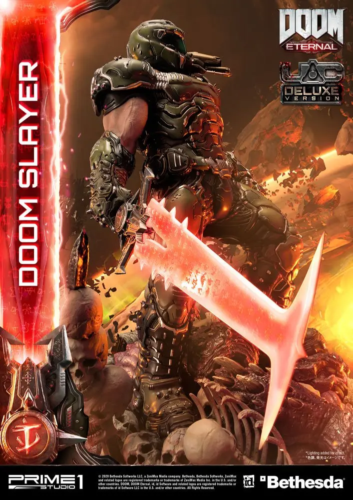 Doom Eternal Statue Doom Slayer Deluxe Version 110 cm product photo