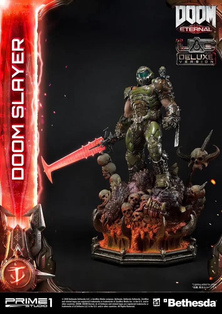 Doom Eternal Statue Doom Slayer Deluxe Version 110 cm product photo
