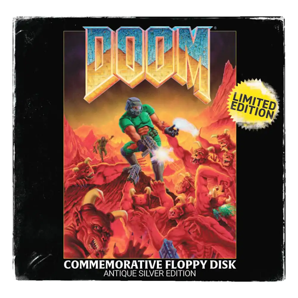 Doom Eternal Replica Floppy Disc Limited Edition termékfotó