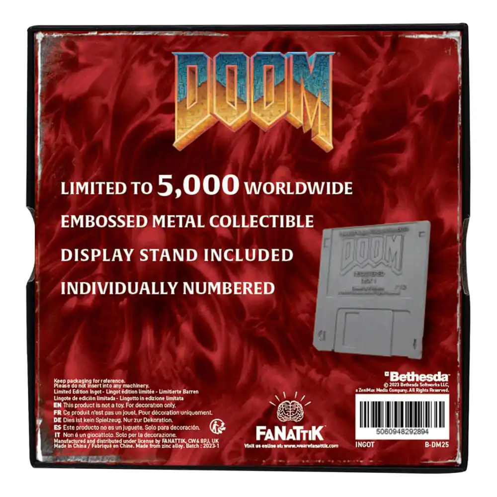 Doom Eternal Replica Floppy Disc Limited Edition termékfotó