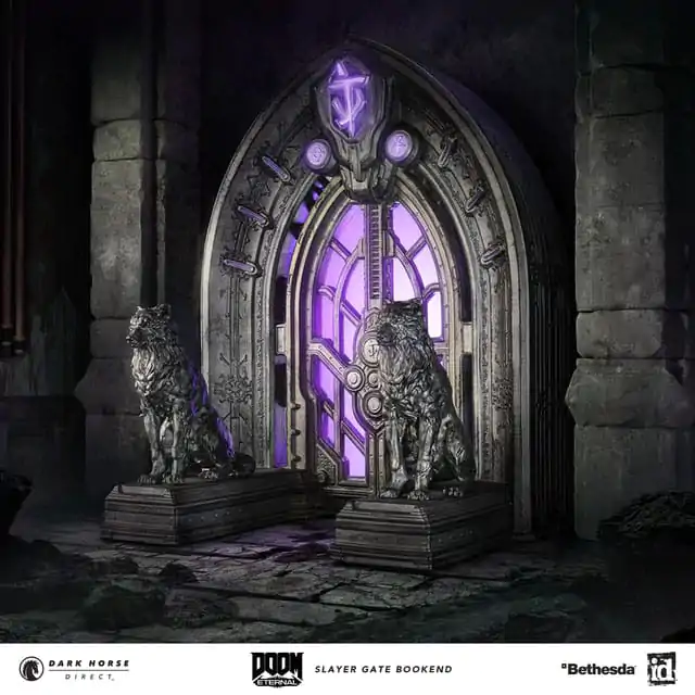 Doom Eternal Bookends Slayer Gate 23 cm product photo
