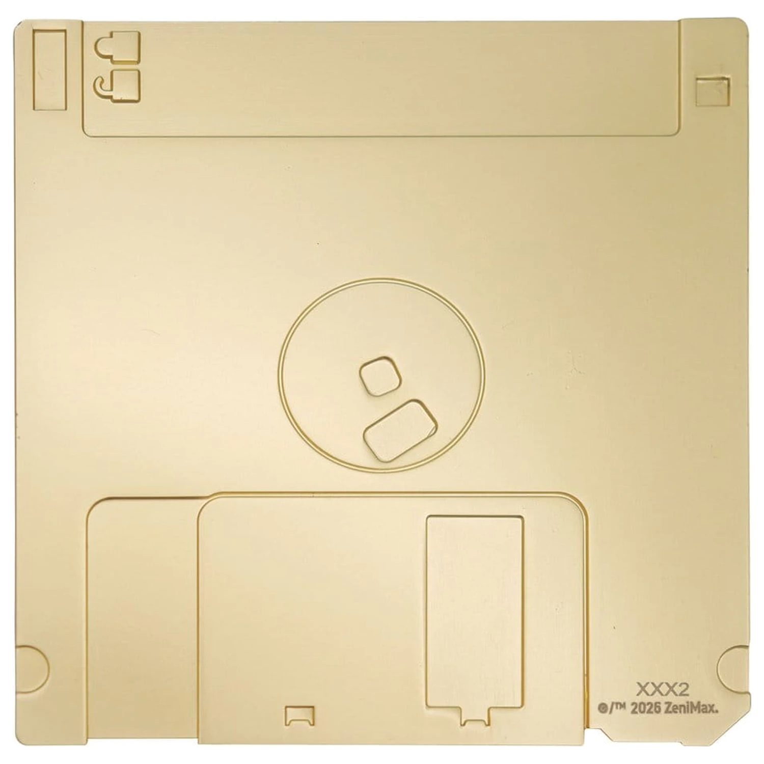 Doom Replik Floppy Disk Gold Plated Limited Edition      product photo
