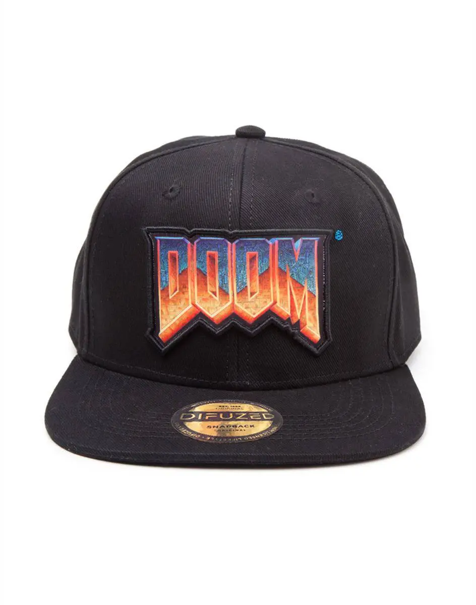 Doom Snapback Cap Label termékfotó