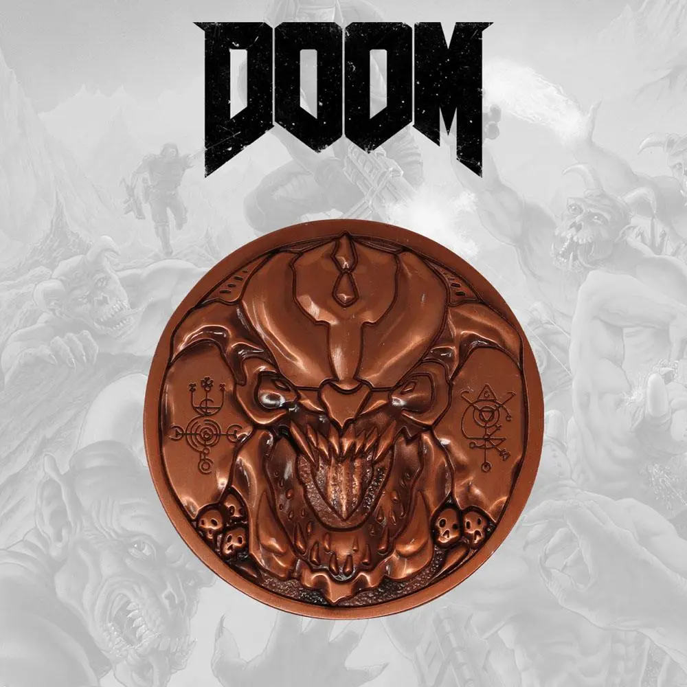 Doom Medallion Pinky Level Up Limited Edition product photo