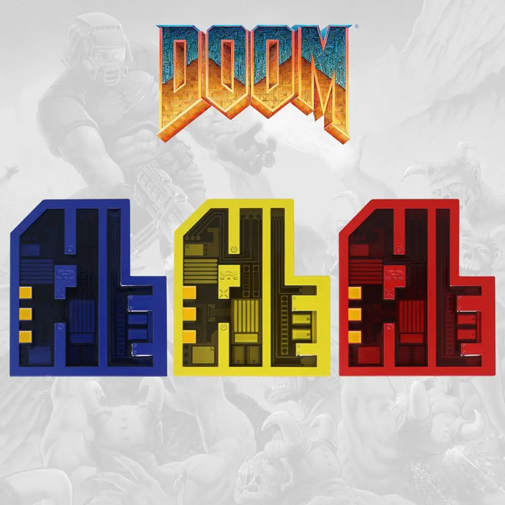 Doom Replica Pixel-Key-Set 30th Anniversary Limited Edition product photo