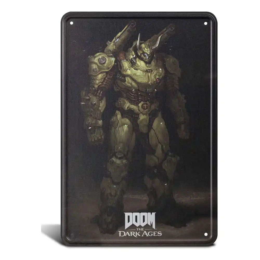 Doom The Dark Ages Metal Sign Atlan 20 x 30 cm product photo