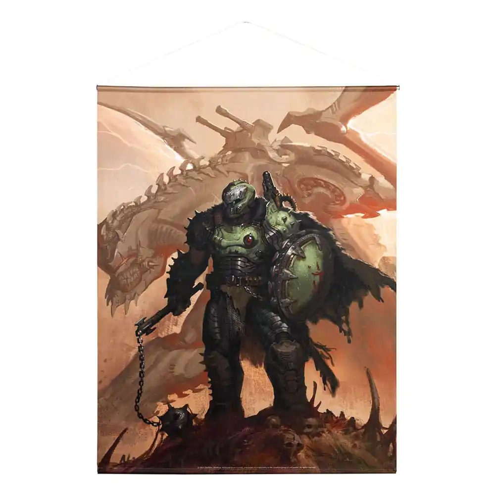 Doom The Dark Ages Poster Canvas Concept Art product photo