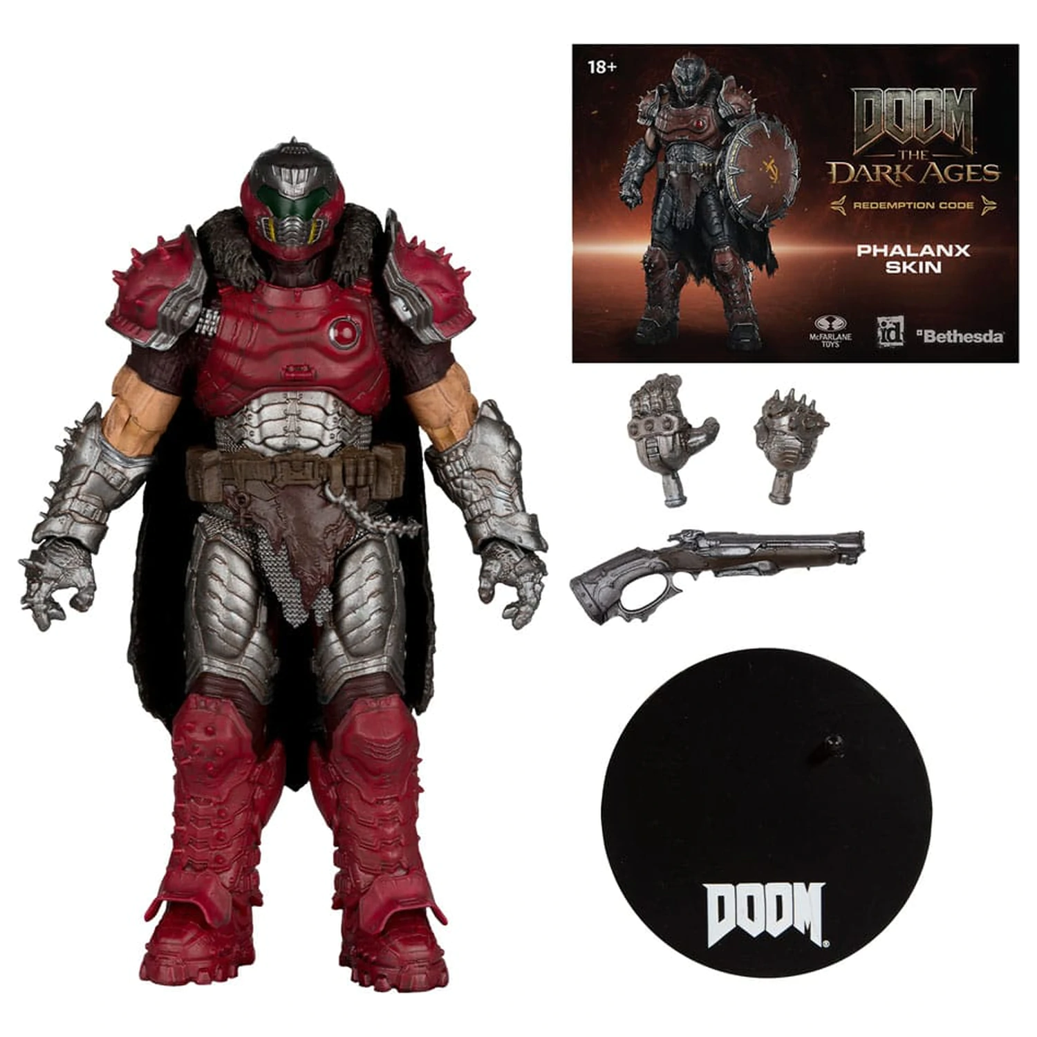 Doom: The Dark Ages Action Figure Doom Slayer (Phalanx Skin) 18 cm product photo