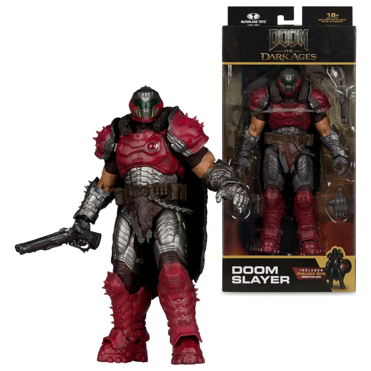 Doom: The Dark Ages Action Figure Doom Slayer (Phalanx Skin) 18 cm product photo