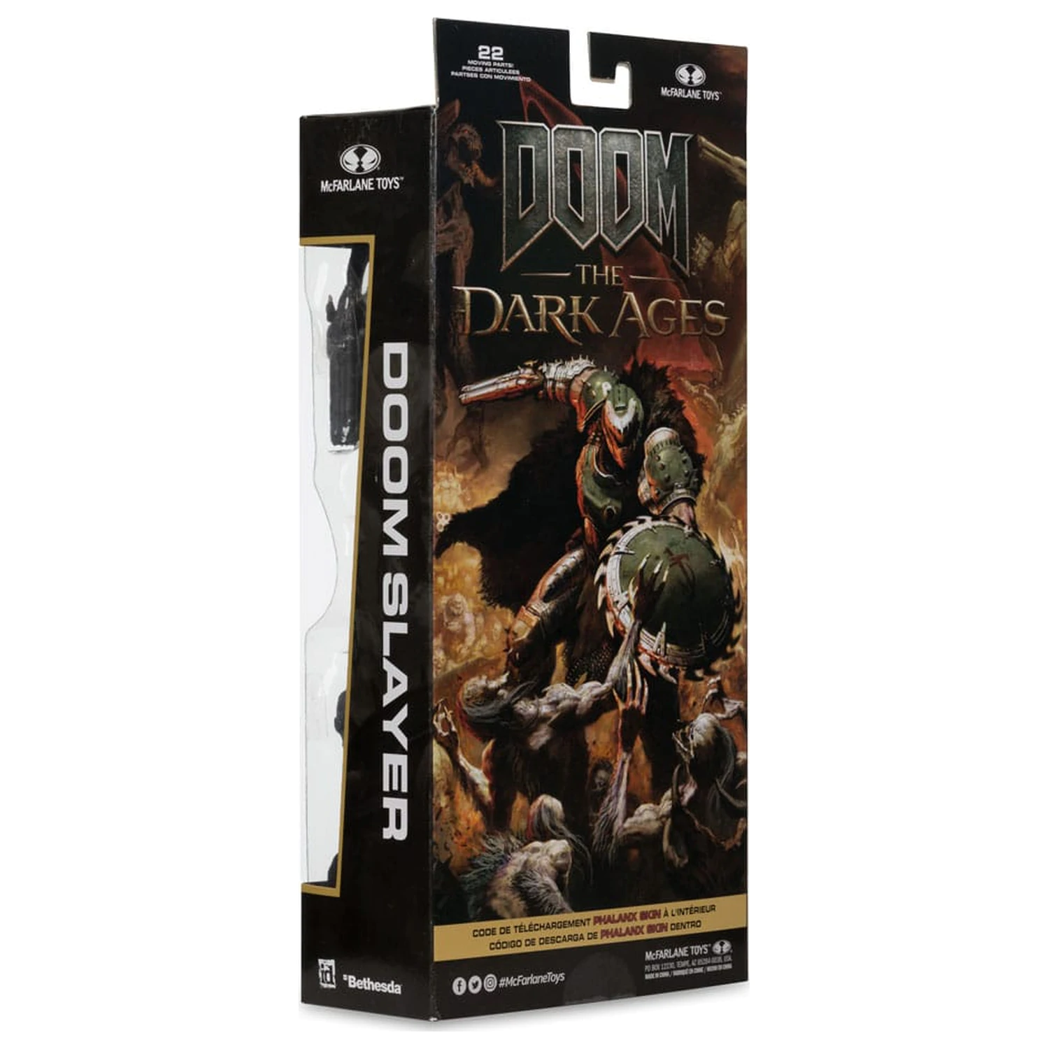 Doom: The Dark Ages Action Figure Doom Slayer (Phalanx Skin) 18 cm product photo