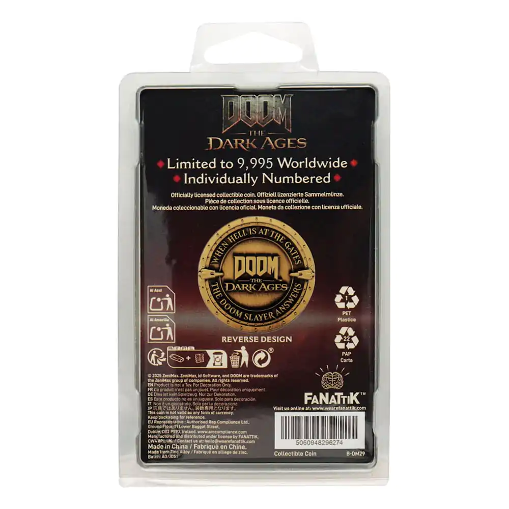 Doom: The Dark Ages Collectable Coin product photo