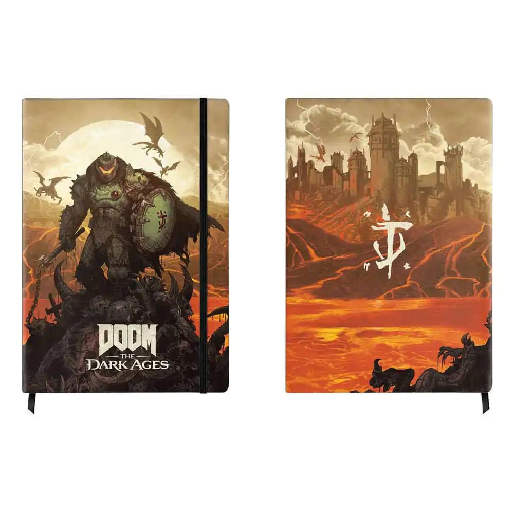 Doom The Dark Ages Notebook A5 Keyart product photo