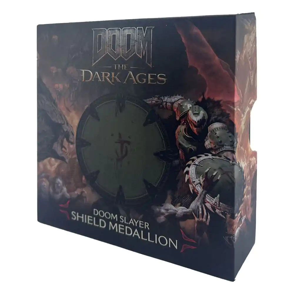 Doom: The Dark Ages Medallion Saw Shield product photo