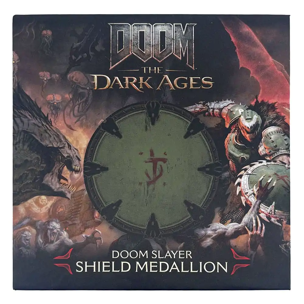Doom: The Dark Ages Medallion Saw Shield product photo