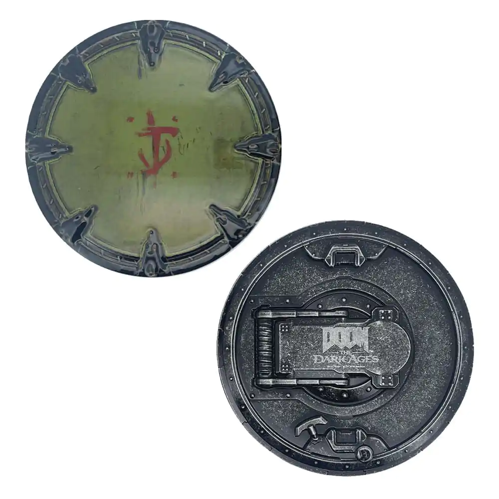 Doom: The Dark Ages Medallion Saw Shield product photo