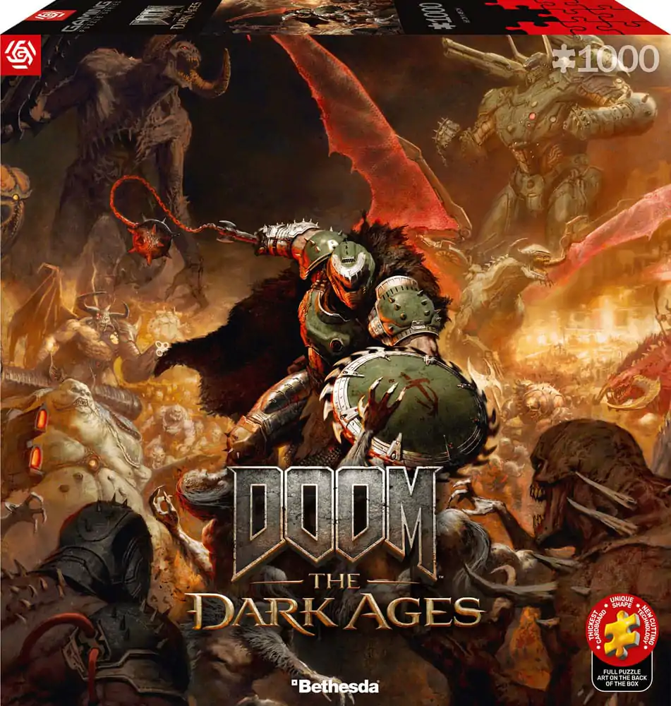 Doom The Dark Ages Puzzle Slayer&#039;s Rag (1000 pieces) product photo