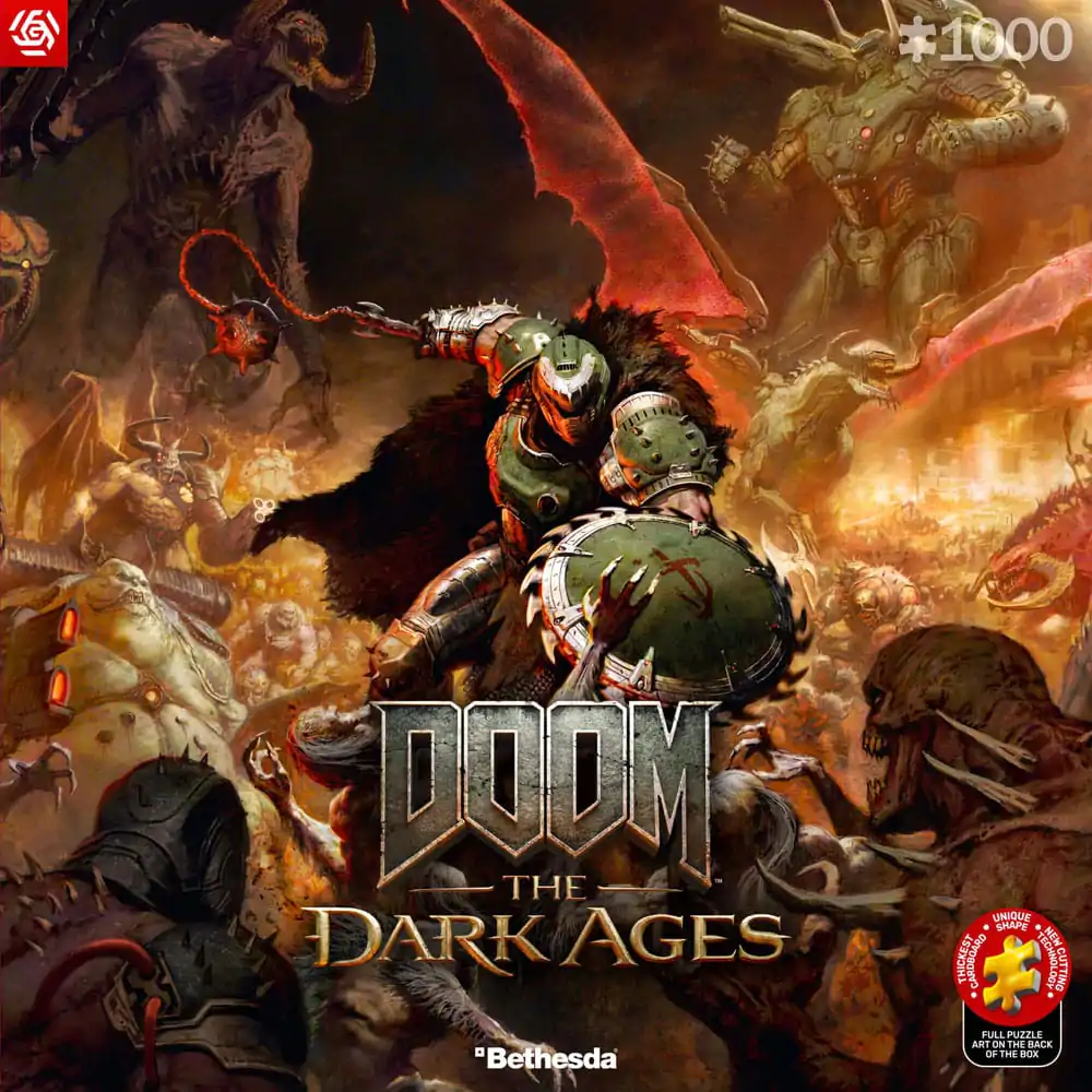 Doom The Dark Ages Puzzle Slayer&#039;s Rag (1000 pieces) product photo