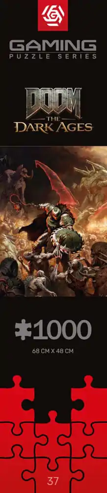 Doom The Dark Ages Puzzle Slayer&#039;s Rag (1000 pieces) product photo