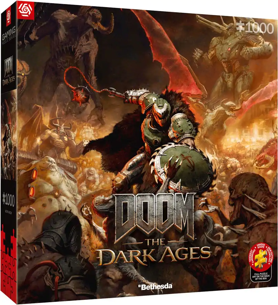 Doom The Dark Ages Puzzle Slayer&#039;s Rag (1000 pieces) product photo