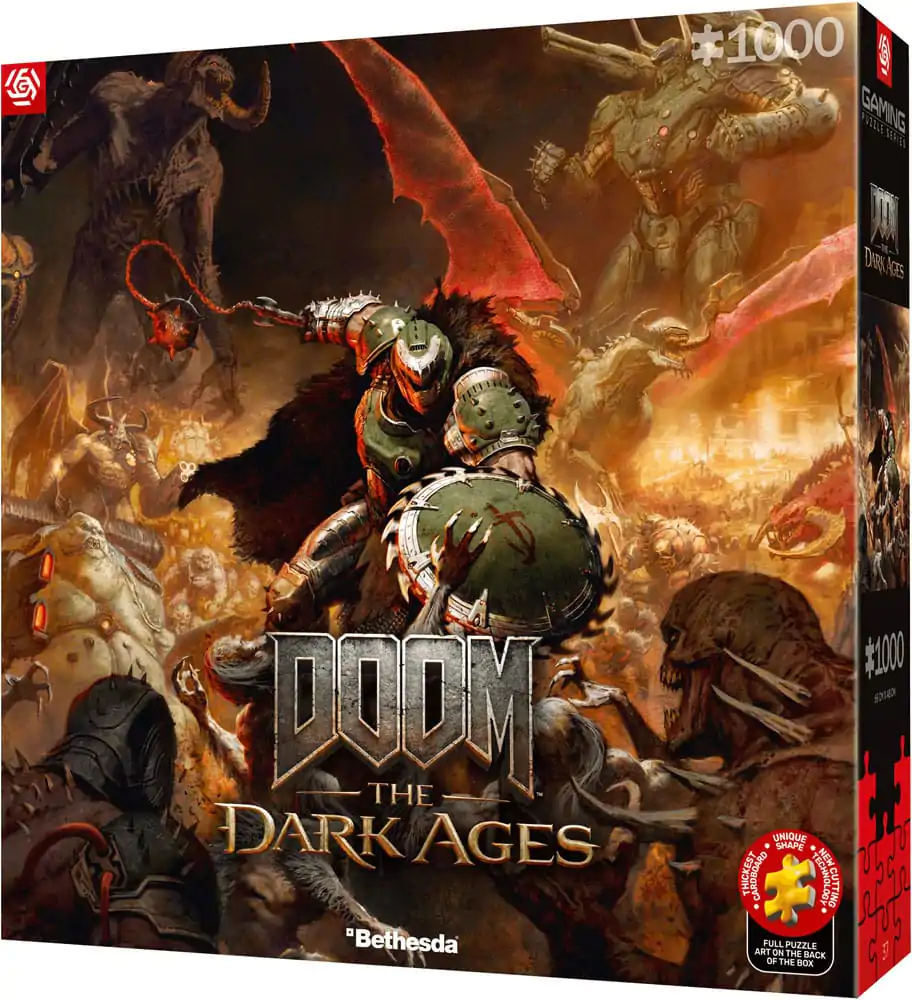 Doom The Dark Ages Puzzle Slayer&#039;s Rag (1000 pieces) product photo