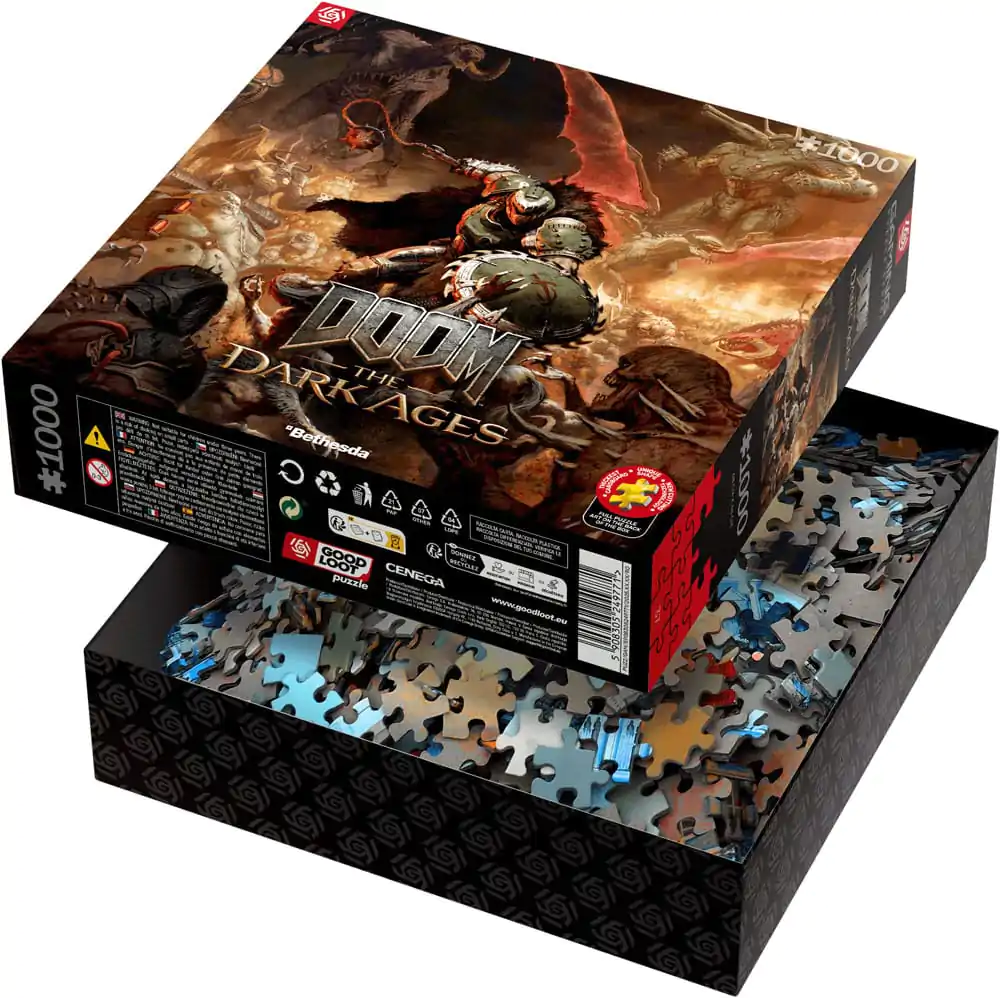 Doom The Dark Ages Puzzle Slayer&#039;s Rag (1000 pieces) product photo