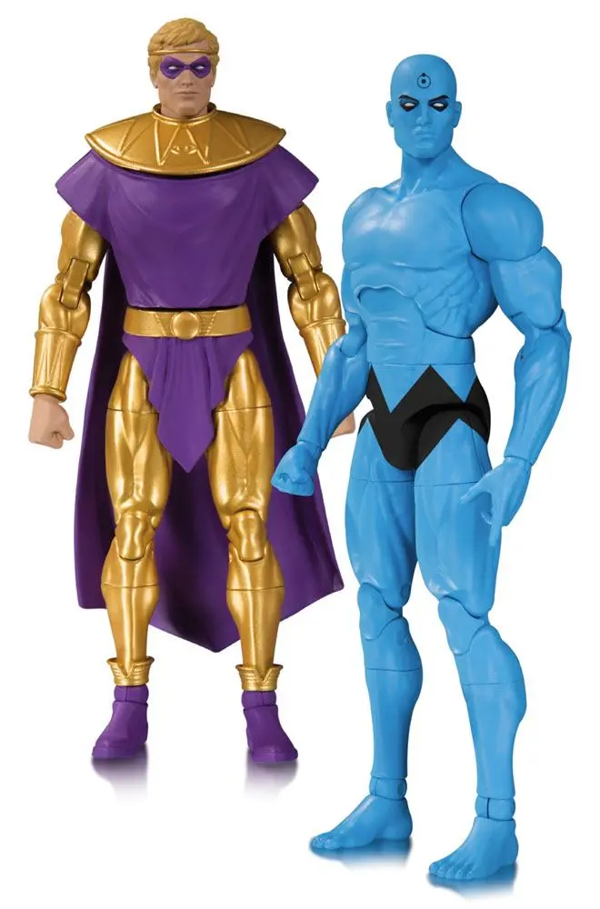 Doomsday Clock Action Figure 2-Pack Ozymandias &amp; Dr. Manhatten 17 cm product photo