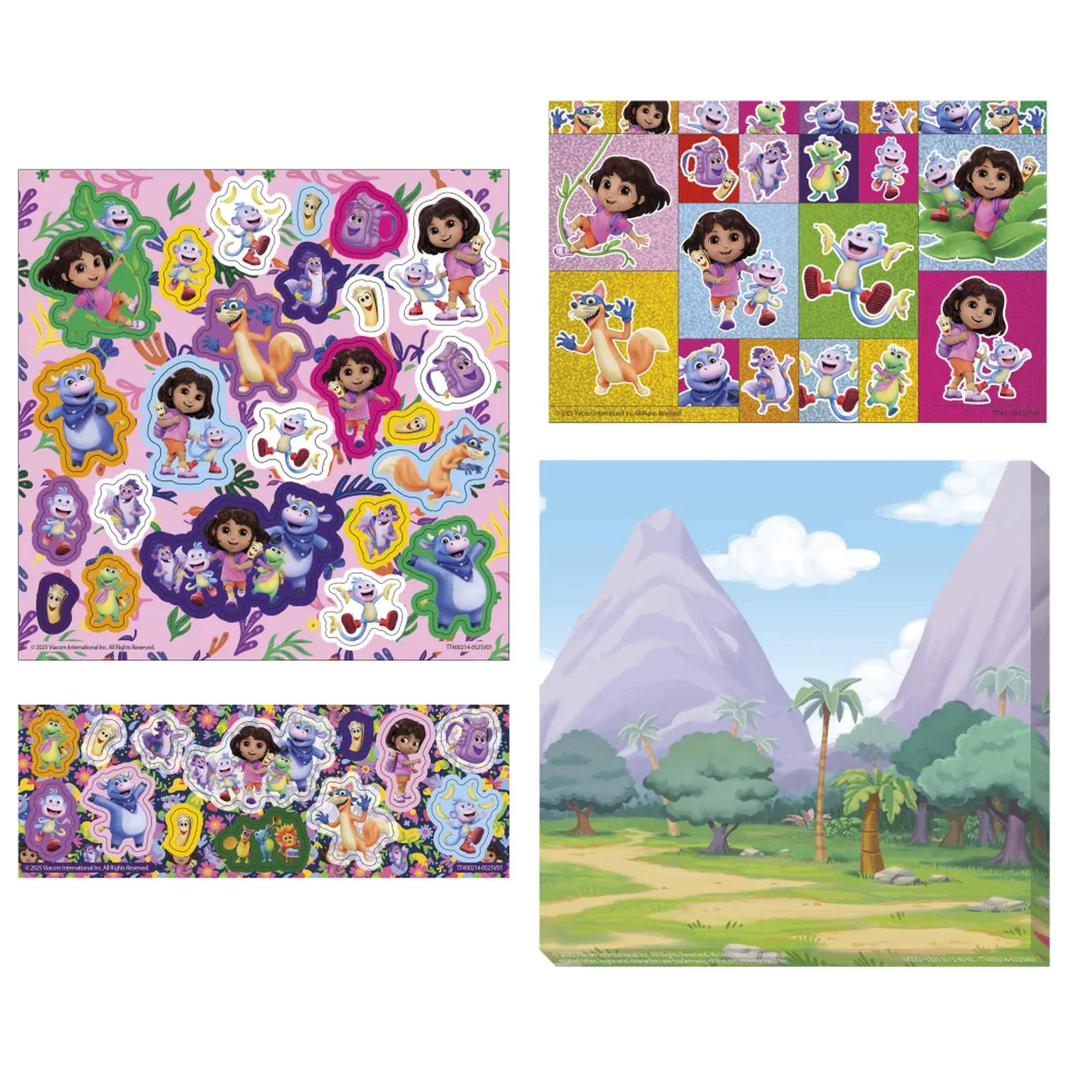 Dora the Explorer Jungle Sticker Set product photo