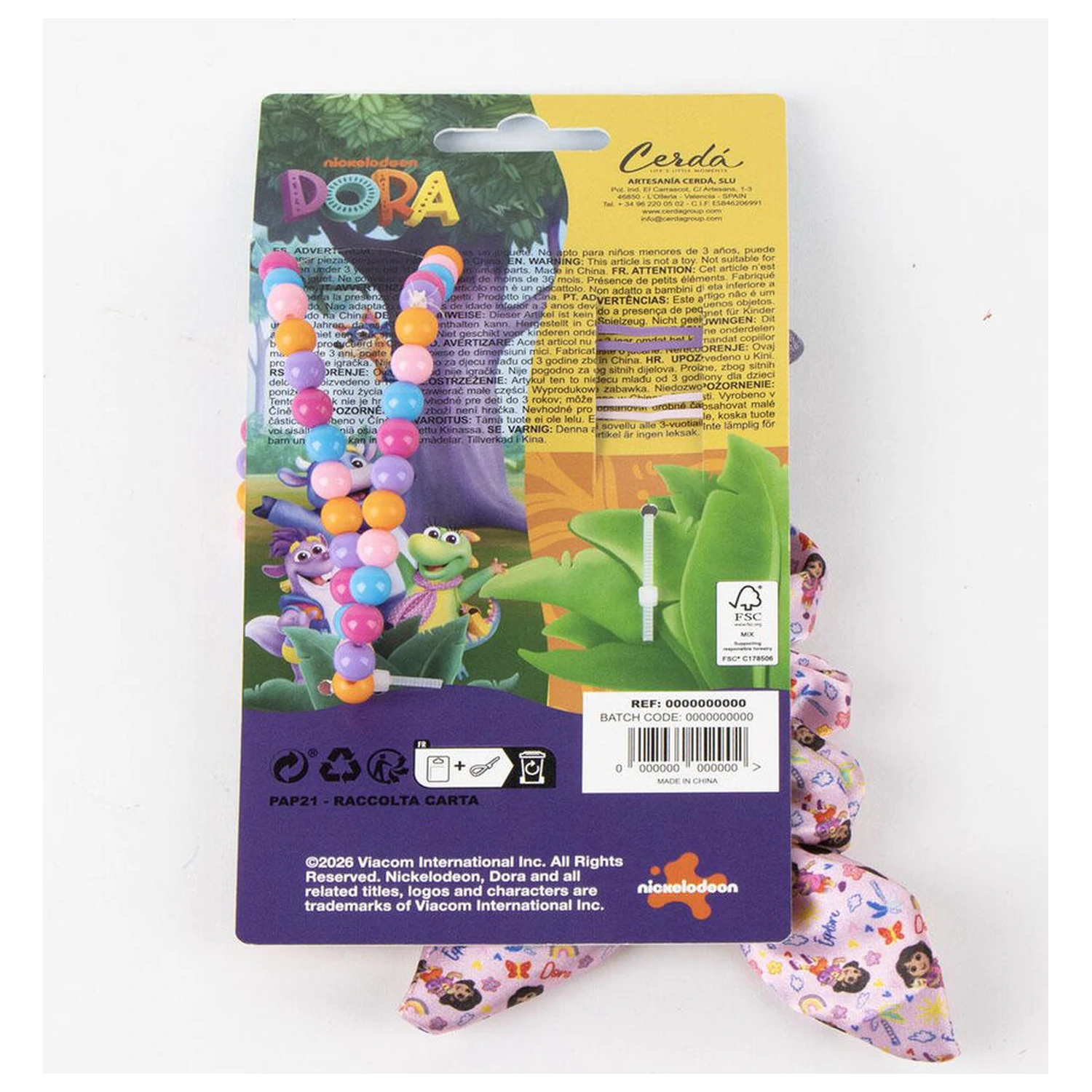 Dora the Explorer beauty accessories set product photo