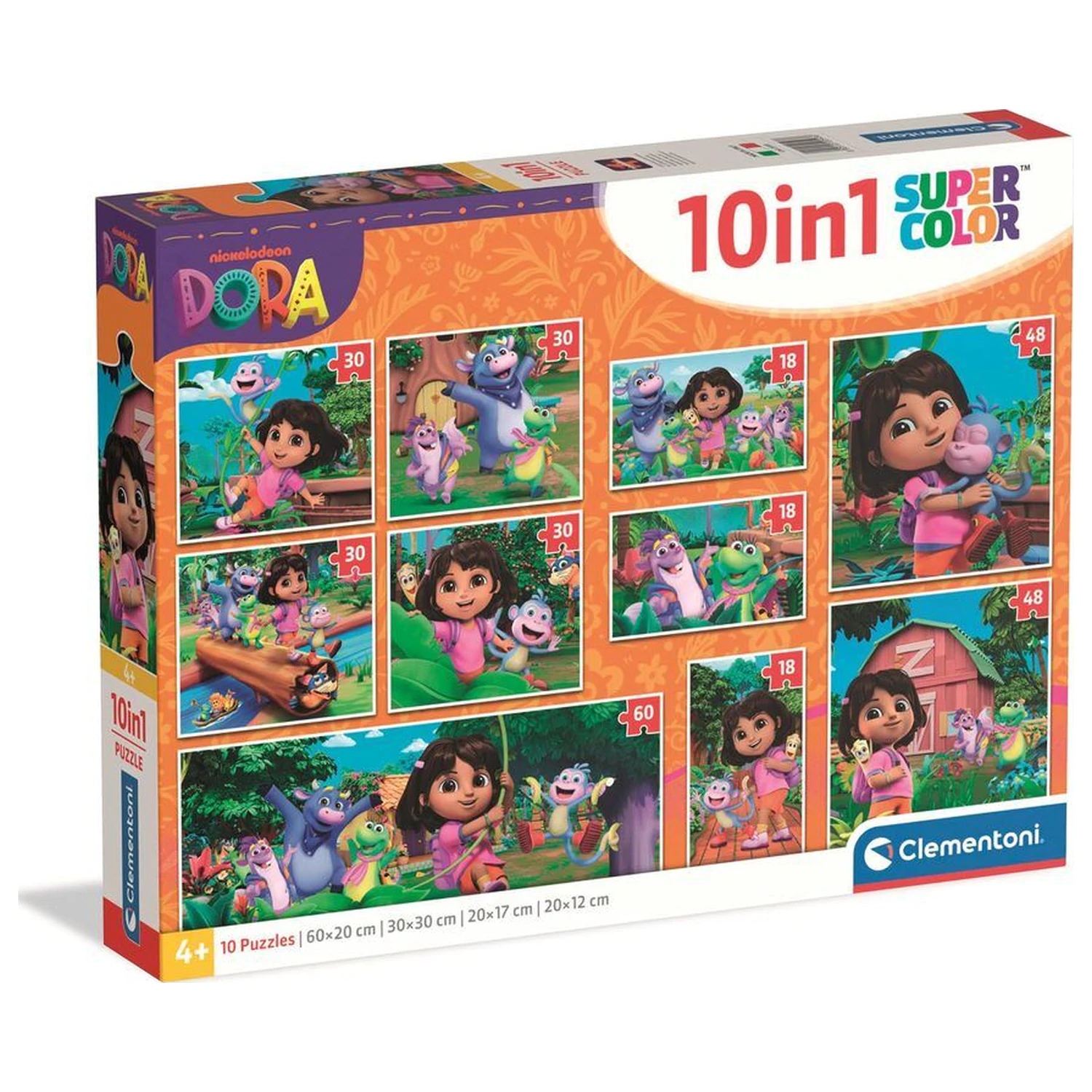 Dora The Explorer puzzle 10 In 1 product photo