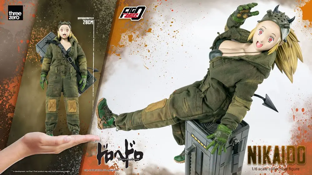 Dorohedoro FigZero Action Figure 1/6 Nikaido 28 cm product photo