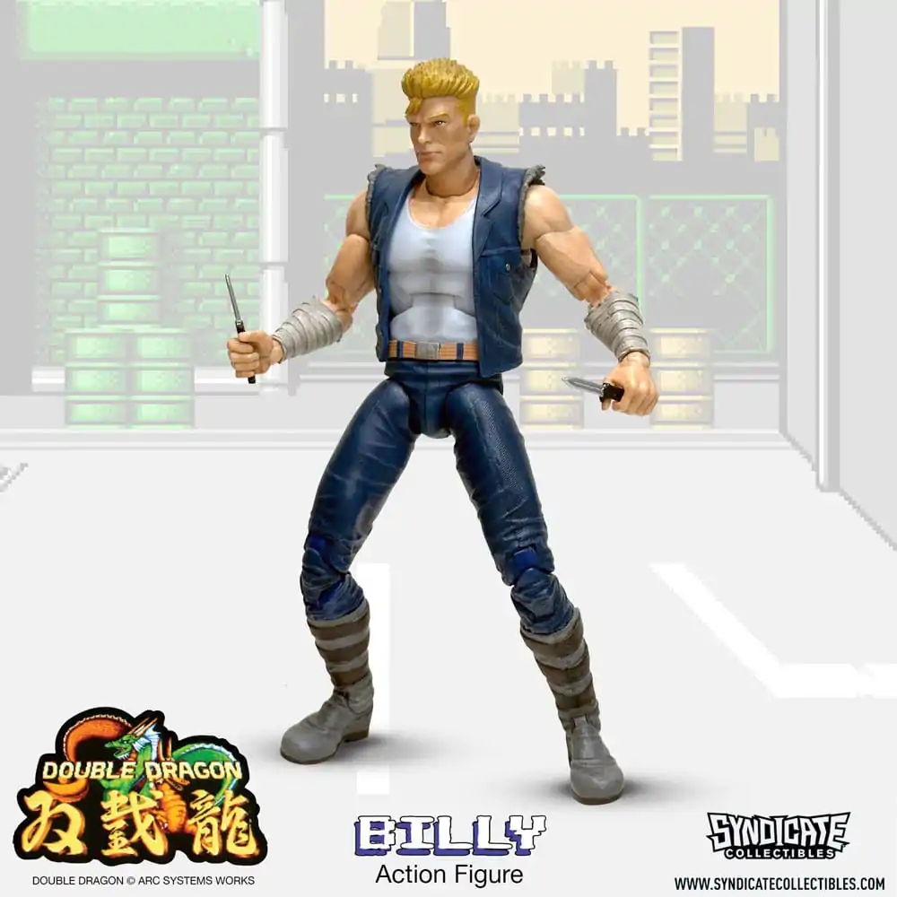 Double Dragon Deluxe Action Figure 1/12 Billy 18 cm termékfotó