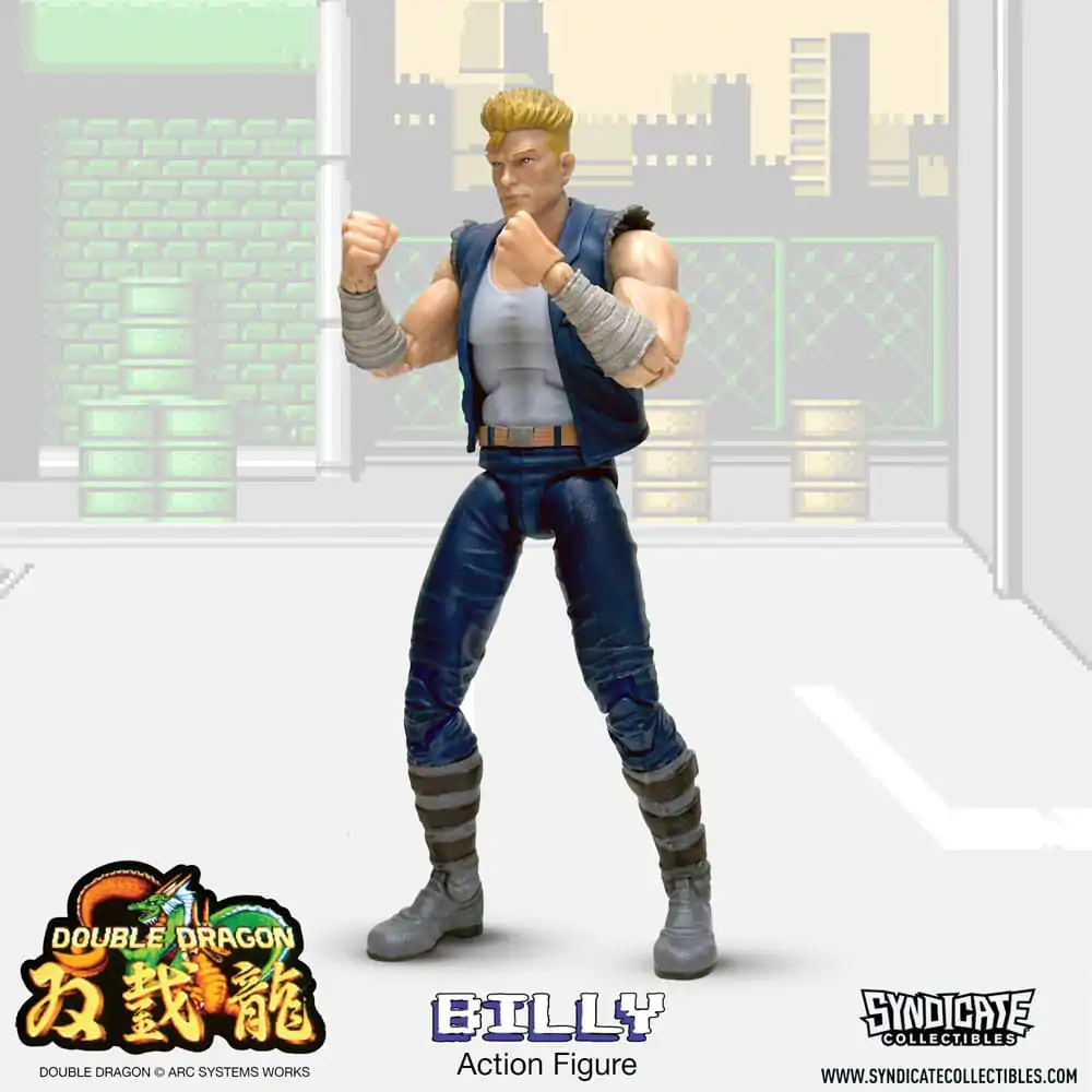 Double Dragon Deluxe Action Figure 1/12 Billy 18 cm termékfotó