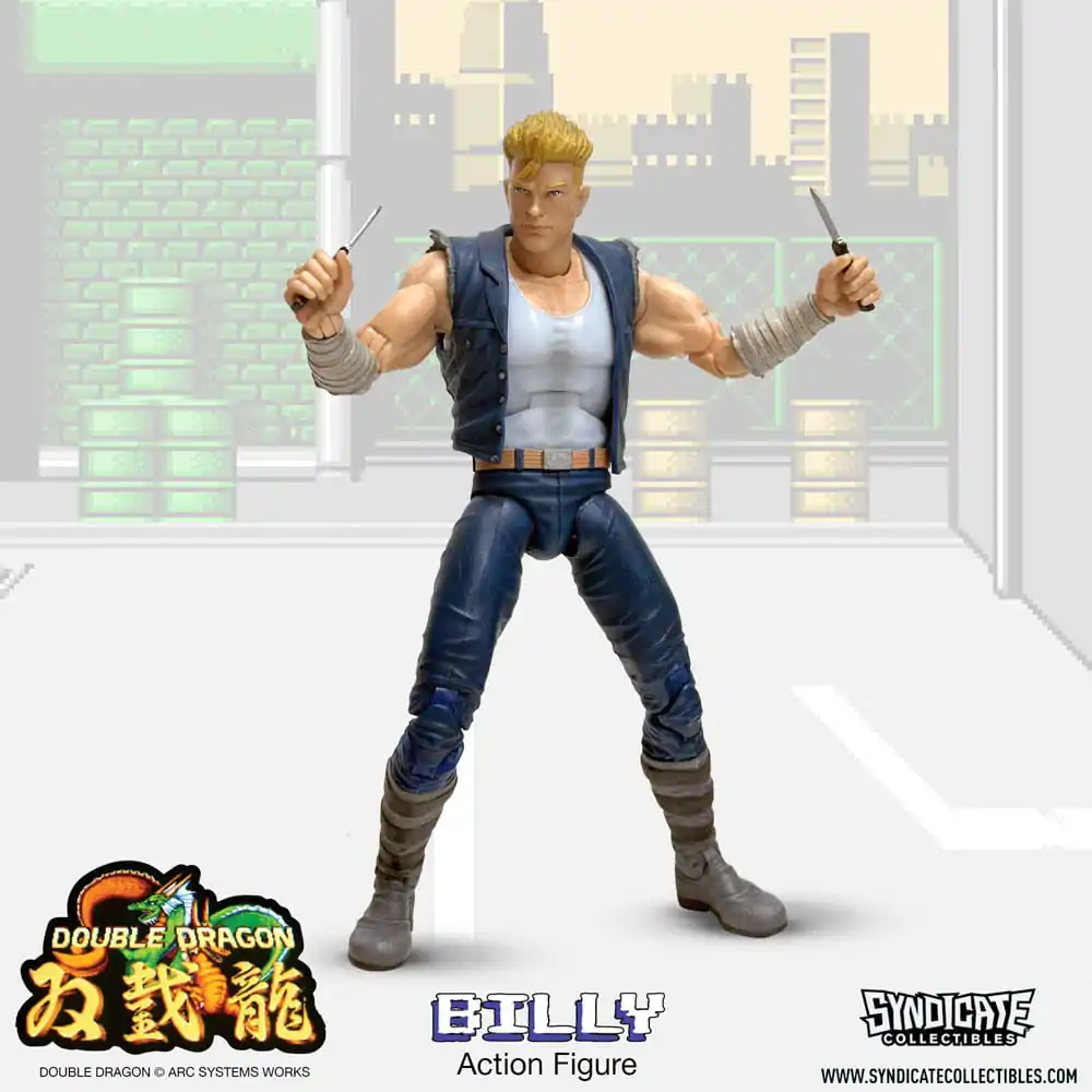 Double Dragon Deluxe Action Figure 1/12 Billy 18 cm termékfotó