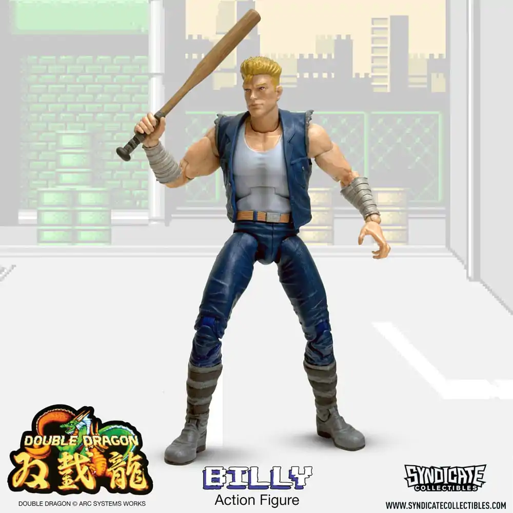 Double Dragon Deluxe Action Figure 1/12 Billy 18 cm termékfotó